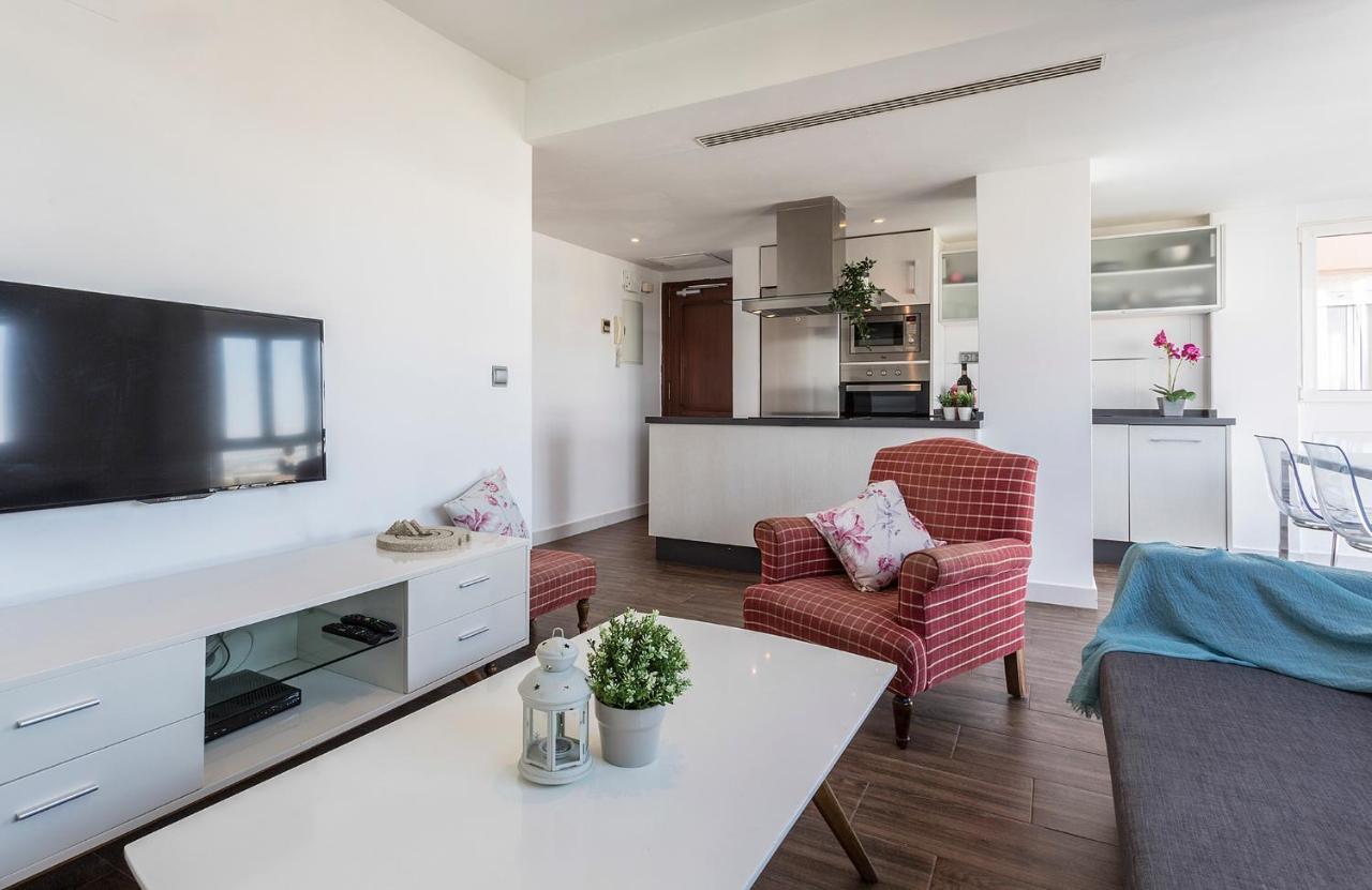 Ferienwohnung Atico Avda Cadiz Playa Exterior foto